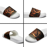 Samoa Siva Afi Dance Fireknife Slide Sandals Polynesian Heritage Fire Dance