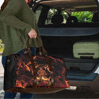 Samoa Siva Afi Dance Fireknife Travel Bag Polynesian Heritage Fire Dance