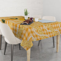 Alani Hawaiian Mango Palaka Tablecloth Aloha Hibiscus Pikake Lei