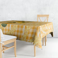 Alani Hawaiian Mango Palaka Tablecloth Aloha Hibiscus Pikake Lei
