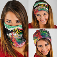 Personalised Vanuatu Joyeux Noel Neck Gaiter Proud To Be a Ni-Van Sand Drawing Art - Polynesian Pride