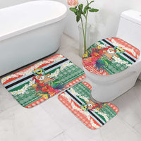 Personalised Penama Joyeux Noel Bathroom Set Proud To Be a Ni-Van Sand Drawing Art - Polynesian Pride