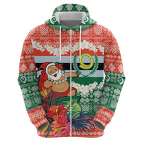 Personalised Penama Joyeux Noel Hoodie Proud To Be a Ni-Van Sand Drawing Art - Polynesian Pride