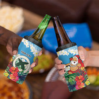 Personalised Sanma Joyeux Noel 4 in 1 Can Cooler Tumbler Proud To Be a Ni-Van Sand Drawing Art - Polynesian Pride