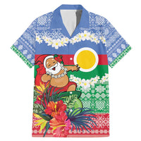 Personalised Shefa Joyeux Noel Family Matching Mermaid Dress and Hawaiian Shirt Proud To Be a Ni-Van Sand Drawing Art - Polynesian Pride