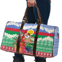 Personalised Shefa Joyeux Noel Travel Bag Proud To Be a Ni-Van Sand Drawing Art - Polynesian Pride