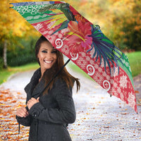Personalised Shefa Joyeux Noel Umbrella Proud To Be a Ni-Van Sand Drawing Art - Polynesian Pride