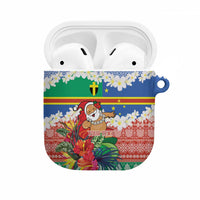 Personalised Tafea Joyeux Noel AirPods Case Proud To Be a Ni-Van Sand Drawing Art - Polynesian Pride