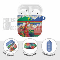 Personalised Tafea Joyeux Noel AirPods Case Proud To Be a Ni-Van Sand Drawing Art - Polynesian Pride