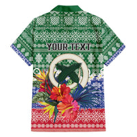 Personalised Torba Joyeux Noel Family Matching Puletasi and Hawaiian Shirt Proud To Be a Ni-Van Sand Drawing Art - Polynesian Pride