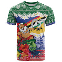 Personalised Torba Joyeux Noel T Shirt Proud To Be a Ni-Van Sand Drawing Art - Polynesian Pride