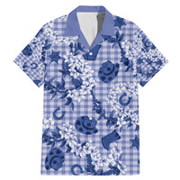 Mokihana Maile Ilima Leis Paniolo Palaka Family Matching Mermaid Dress and Hawaiian Shirt Hawaiian Polu Spirit - Polynesian Pride