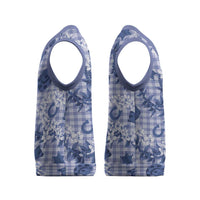 Mokihana Maile Ilima Leis Paniolo Palaka Christmas Knitted V-Neck Vest Hawaiian Polu Spirit - Polynesian Pride