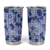 Mokihana Maile Ilima Leis Paniolo Palaka Tumbler Cup Hawaiian Polu Spirit - Polynesian Pride