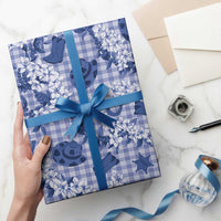 Mokihana Maile Ilima Leis Paniolo Palaka Wrapping Paper Hawaiian Polu Spirit - Polynesian Pride