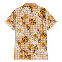 Mokihana Maile Ilima Leis Paniolo Palaka Family Matching Mermaid Dress and Hawaiian Shirt Hawaiian Kula Spirit - Polynesian Pride