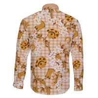 Mokihana Maile Ilima Leis Paniolo Palaka Family Matching Puletasi and Hawaiian Shirt Hawaiian Kula Spirit - Polynesian Pride