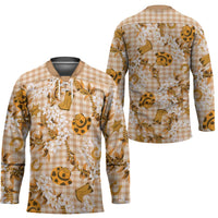 Mokihana Maile Ilima Leis Paniolo Palaka Hockey Jersey Hawaiian Kula Spirit LT9 - Polynesian Pride