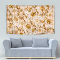 Mokihana Maile Ilima Leis Paniolo Palaka Tapestry Hawaiian Kula Spirit - Polynesian Pride