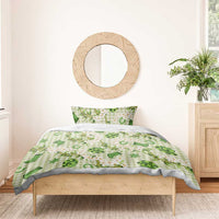 Mokihana Maile Ilima Leis Paniolo Palaka Bedding Set Hawaiian Omaomo Ala Spirit - Polynesian Pride