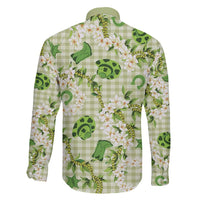 Mokihana Maile Ilima Leis Paniolo Palaka Family Matching Off Shoulder Short Dress and Hawaiian Shirt Hawaiian Omaomo Ala Spirit LT9 - Polynesian Pride