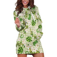 Mokihana Maile Ilima Leis Paniolo Palaka Hoodie Dress Hawaiian Omaomo Ala Spirit - Polynesian Pride