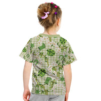 Mokihana Maile Ilima Leis Paniolo Palaka Kid T Shirt Hawaiian Omaomo Ala Spirit - Polynesian Pride