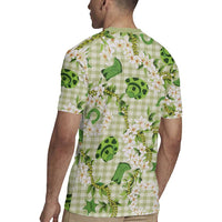 Mokihana Maile Ilima Leis Paniolo Palaka Rugby Jersey Hawaiian Omaomo Ala Spirit - Polynesian Pride