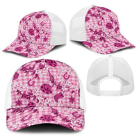 Mokihana Maile Ilima Leis Paniolo Palaka Baseball Net Cap Hawaiian Omaomo Ulaula Spirit LT9 - Polynesian Pride