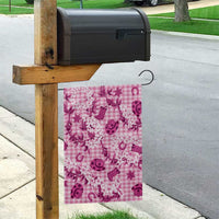 Mokihana Maile Ilima Leis Paniolo Palaka Garden Flag Hawaiian Omaomo Ulaula Spirit - Polynesian Pride