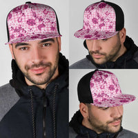 Mokihana Maile Ilima Leis Paniolo Palaka Mesh Trucker Cap Hawaiian Omaomo Ulaula Spirit LT9 - Polynesian Pride