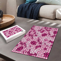 Mokihana Maile Ilima Leis Paniolo Palaka Puzzle Hawaiian Omaomo Ulaula Spirit - Polynesian Pride