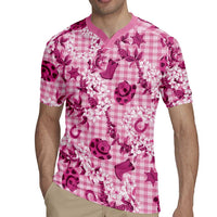Mokihana Maile Ilima Leis Paniolo Palaka Rugby Jersey Hawaiian Omaomo Ulaula Spirit LT9 - Polynesian Pride