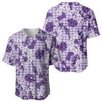 Mokihana Maile Ilima Leis Paniolo Palaka Baseball Jersey Hawaiian Poni Spirit LT9 - Polynesian Pride