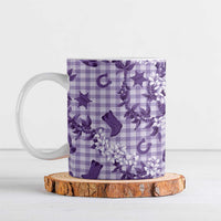 Mokihana Maile Ilima Leis Paniolo Palaka Ceramic Mug Hawaiian Poni Spirit - Polynesian Pride