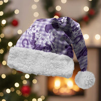 Mokihana Maile Ilima Leis Paniolo Palaka Christmas Santa Hat Hawaiian Poni Spirit - Polynesian Pride