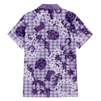 Mokihana Maile Ilima Leis Paniolo Palaka Family Matching Summer Maxi Dress and Hawaiian Shirt Hawaiian Poni Spirit LT9 - Polynesian Pride