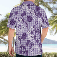 Mokihana Maile Ilima Leis Paniolo Palaka Hawaiian Shirt Hawaiian Poni Spirit LT9 - Polynesian Pride