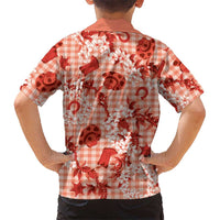 Mokihana Maile Ilima Leis Paniolo Palaka Hawaiian Shirt Hawaiian Ulaula Spirit LT9 - Polynesian Pride