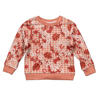 Mokihana Maile Ilima Leis Paniolo Palaka Kid Ugly Christmas Sweater Hawaiian Ulaula Spirit - Polynesian Pride