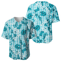 Mokihana Maile Ilima Leis Paniolo Palaka Baseball Jersey Hawaiian Polu Opa Spirit - Polynesian Pride