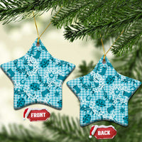 Mokihana Maile Ilima Leis Paniolo Palaka Ceramic Ornament Hawaiian Polu Opa Spirit - Polynesian Pride