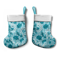 Mokihana Maile Ilima Leis Paniolo Palaka Christmas Stocking Hawaiian Polu Opa Spirit - Polynesian Pride