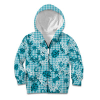 Mokihana Maile Ilima Leis Paniolo Palaka Kid Hoodie Hawaiian Polu Opa Spirit - Polynesian Pride