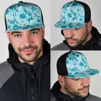 Mokihana Maile Ilima Leis Paniolo Palaka Mesh Trucker Cap Hawaiian Polu Opa Spirit LT9 - Polynesian Pride