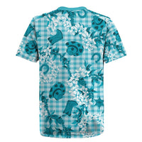 Mokihana Maile Ilima Leis Paniolo Palaka Rugby Jersey Hawaiian Polu Opa Spirit LT9 - Polynesian Pride
