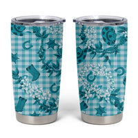 Mokihana Maile Ilima Leis Paniolo Palaka Tumbler Cup Hawaiian Polu Opa Spirit - Polynesian Pride
