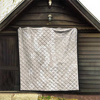 Suede Beige Hawaii Anthurium Plumeria Lei Quilt