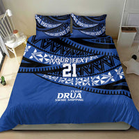 Fiji Rugby Pacific Custom Bedding Set Pasifika Tapa Pattern LT9 - Polynesian Pride