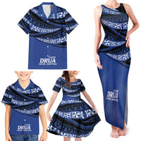 Fiji Rugby Pacific Custom Family Matching Tank Maxi Dress and Hawaiian Shirt Pasifika Tapa Pattern LT9 - Polynesian Pride